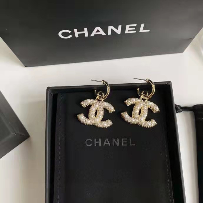 Ch*el earrings